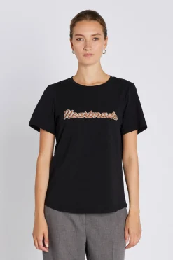 400 Efia logo tshirt 20 Black HM1166