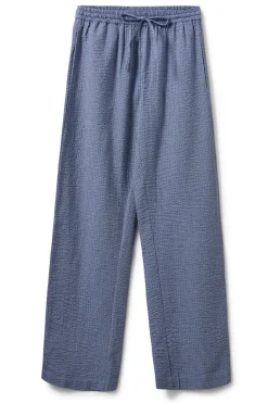 ABIGAILESW TROUSERS 0147 BlueBlack w Antique Whit SNOS580