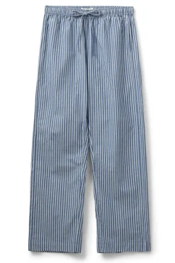 ABIGAILESW TROUSERS 5092 Blue striped SNOS585