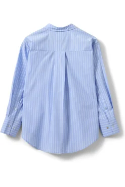 ADALENESW SHIRT 5094 Light Blue striped SNOS417