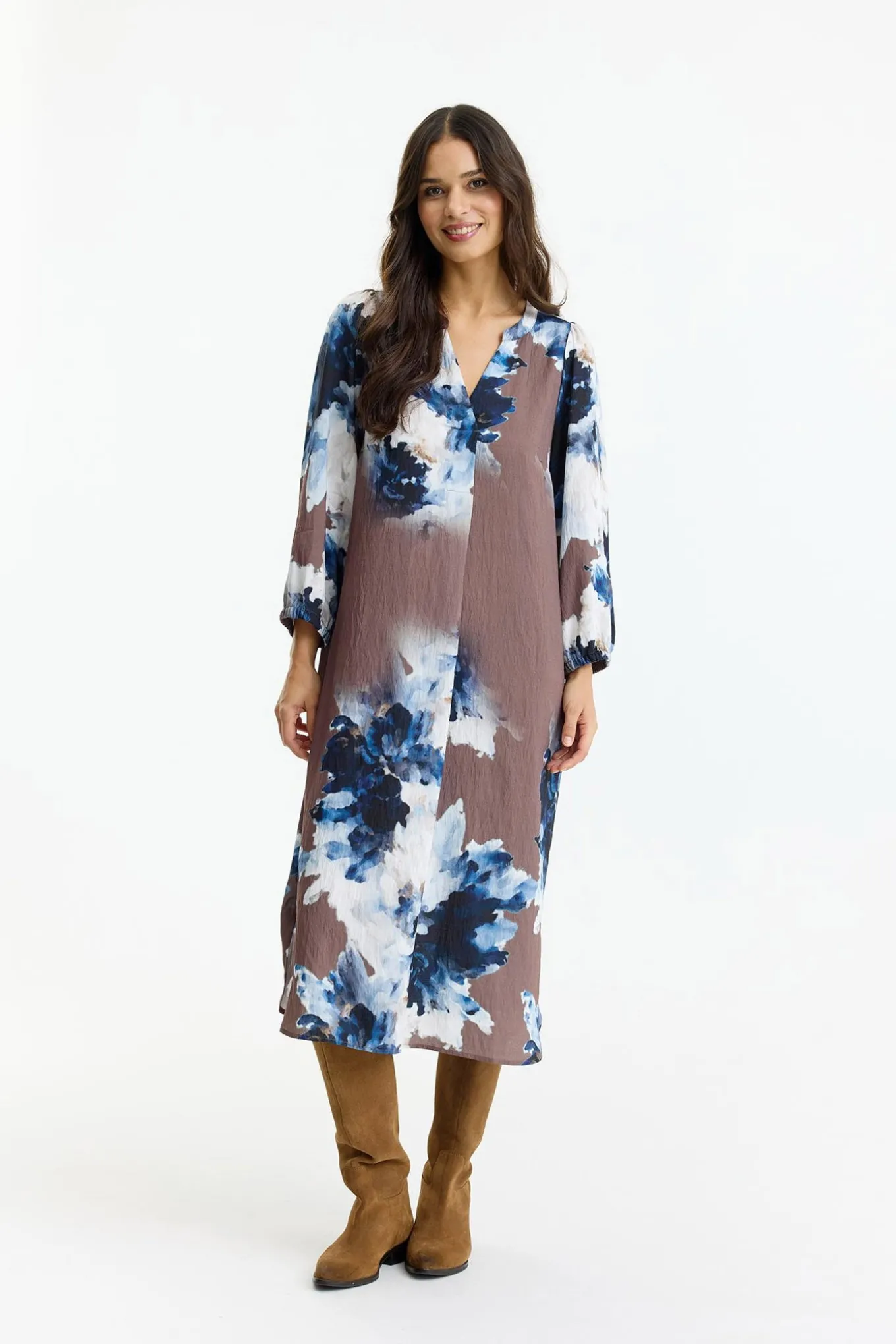 Agatha dress Brown 16961