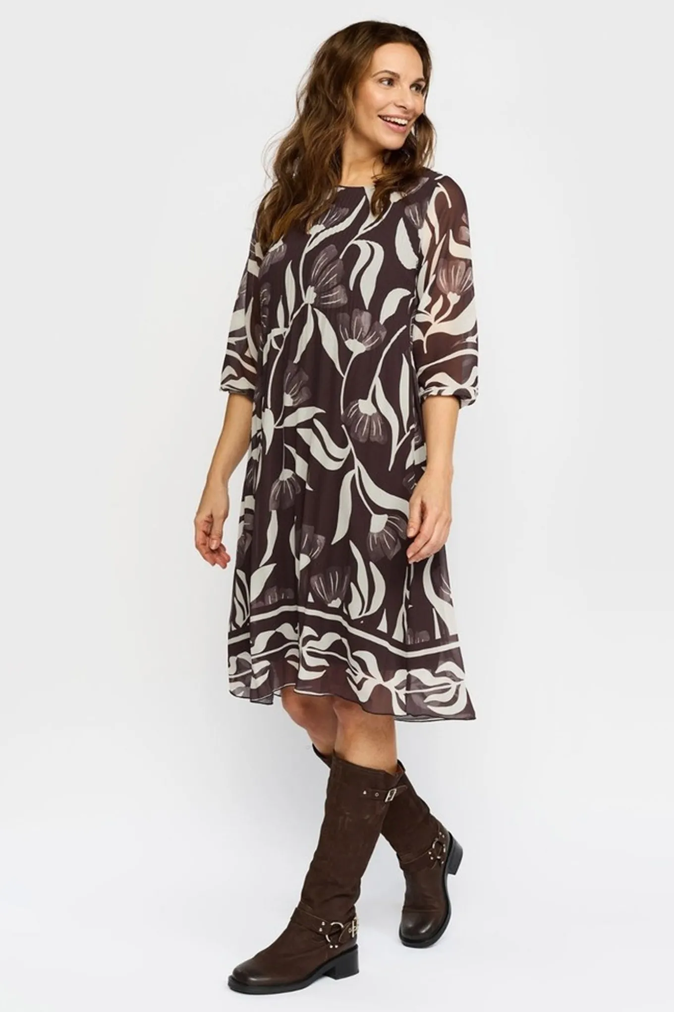 Alina BROWN FLOWERS 1021420