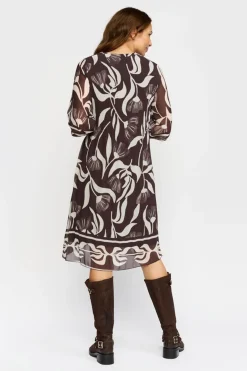 Alina BROWN FLOWERS 1021420