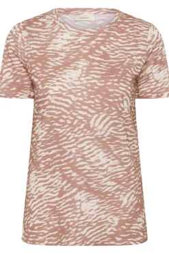 AlmaIW Print Tshirt ROSE WAVY STRUCTURE 90000652 30108258