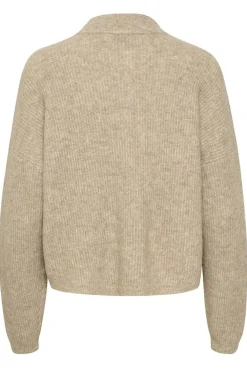 AlphaGZ short cardigan NOOS Warm Sand Melange 10905931