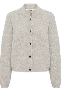AlphaGZ short cardigan NOOS Light Grey Melange 10905931