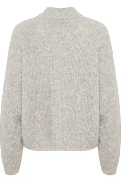 AlphaGZ short cardigan NOOS Light Grey Melange 10905931