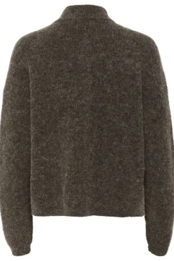 AlphaGZ short cardigan NOOS Chestnut Melange 10905931