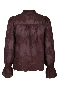 Amara Big Embroidery Burgundy 163032