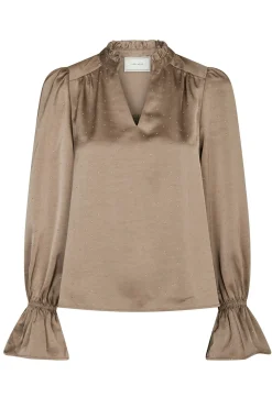 Amara Heavy Sateen Bedaz DARK TAUPE 166578