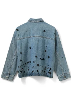 AMAYASW BOXY DENIM JACKET 5002 Denim blue S261320
