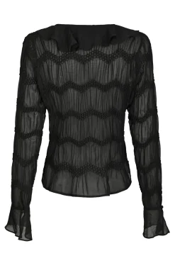 Anika Crepe Chiffon Black 167042