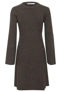 AntaliGZ wool short dress NOOS Chestnut Melange 10909319