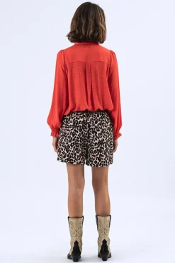 AstaLL Shorts 72 Leopard Print ES251152056