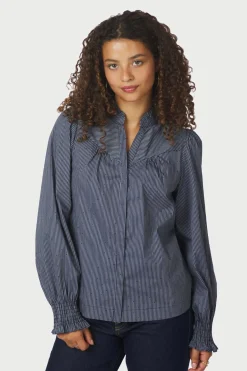 Astrida Stripe Stone Navy 167292