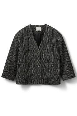 AURELIESW JACKET 0142 Off White Black S254175