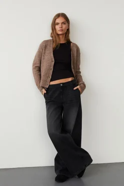 AZZISW JEANS 1000 Black SNOS404