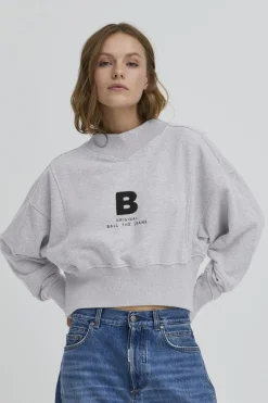 BAALBERTA SWEATSHIRT MEDIUM GRAY MELANGE 90000593 50408096