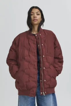 BAESTEL QUILTED OZ BOMBER Chocolate Truffle 50405264