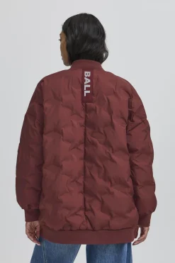 BAESTEL QUILTED OZ BOMBER Chocolate Truffle 50405264