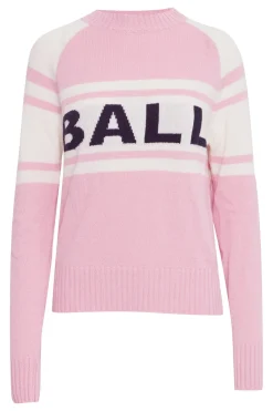 BAEVEREST LOGO KNIT Azalea Pink Melange