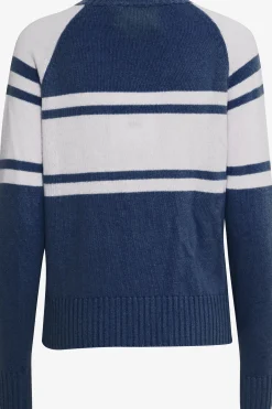 BAEVEREST LOGO KNIT Black Iris melange 50405018