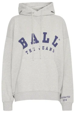 BAMALDINI HOODIE Medium Grey Melange 50405126