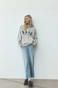 BAMALDINI HOODIE Medium Grey Melange 50405126