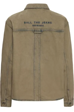 BAPIETRO OZ DENIM SHIRT Petrified Oak 50405308