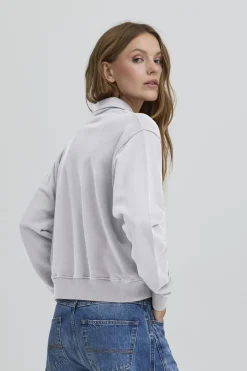 BARIVA POLO SWEAT MEDIUM GRAY MELANGE 90000593 50408098