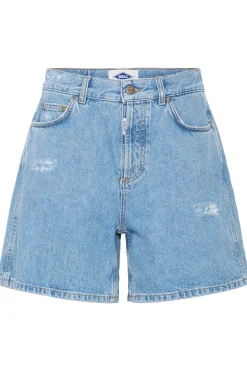 BASERRE DENIM SHORTS Light Blue Denim 50405171