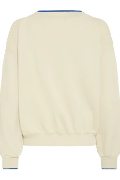 BASIMONA SWEAT Birch w. Olympia Blue 50405055