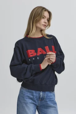 BASIMONA SWEAT Skycaptain w. Chinese Red 50405055