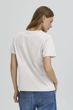 BASIMONA Tshirt MEDIUM GRAY MELANGE 90000593 50405380