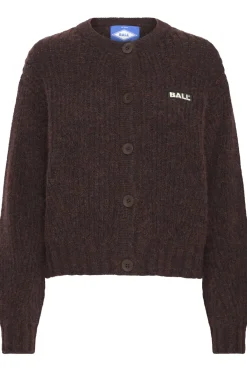 BASTACY RIB CARDIGAN Coffee Bean 50405351