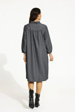 Bella dress Grey 16554