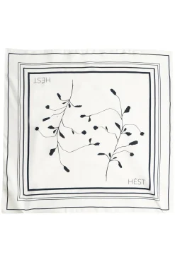 BLACK TWIG Scarf Small 0003 White Alyssum 2510330220