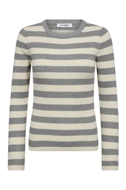 BonnyCC Stripe OKnit 138Light Grey 42011