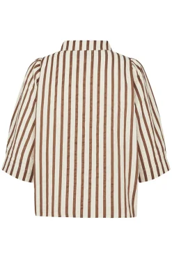 Bonoll Shirt Ss Dark Mokka 261631046