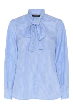 BorassusBBElza shirt Light Blue Stripe BBW4890