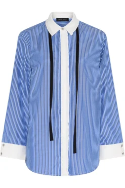 BorassusBBZiana shirt Dark Blue Stripe BBW4872