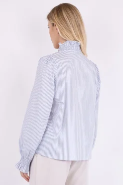 Brielle stripe White / light blue 159701