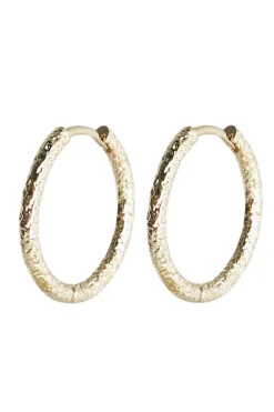 BRUSHED HOOP 20MM TILBEHØR GULD BRUSHED HOOP 20MM