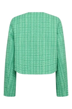 CalvinCC Boucle Jacket 34Green 40039