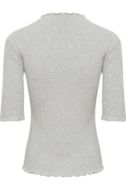 CandaceKB SS Tee Opal Gray Melange 10103315