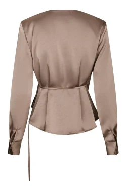 Caprina Heavy SAateen DARK TAUPE 166961