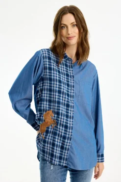 Cara shirt Blue 16728