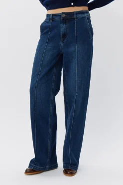 CARISW MID JEANS 5090 Dark denim blue SNOS430