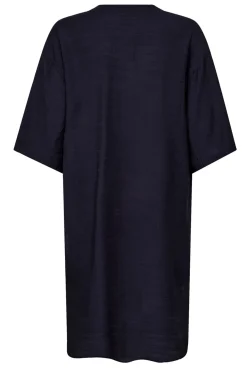 CarynCC Pleat Tunic Dress 120Navy 36432