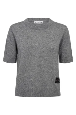 Cash SS ONeck Light Grey Melange HL10197